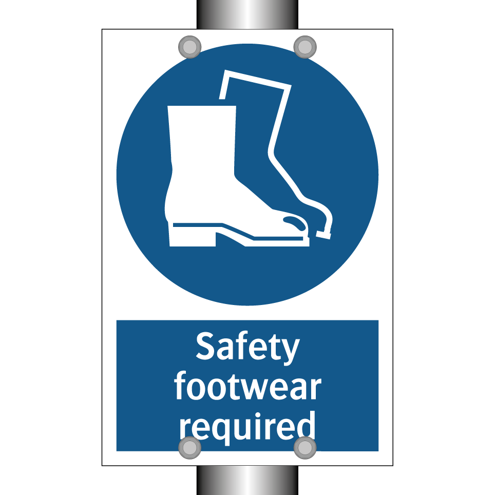 Safety footwear required