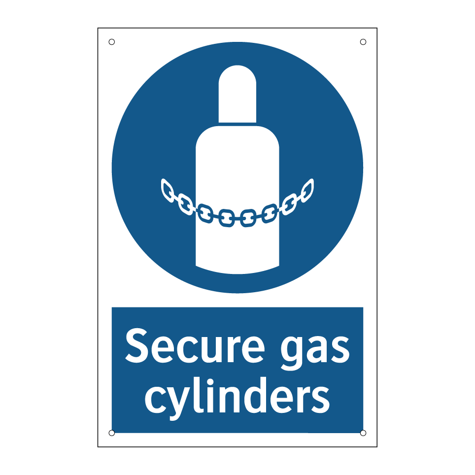 Secure gas cylinders