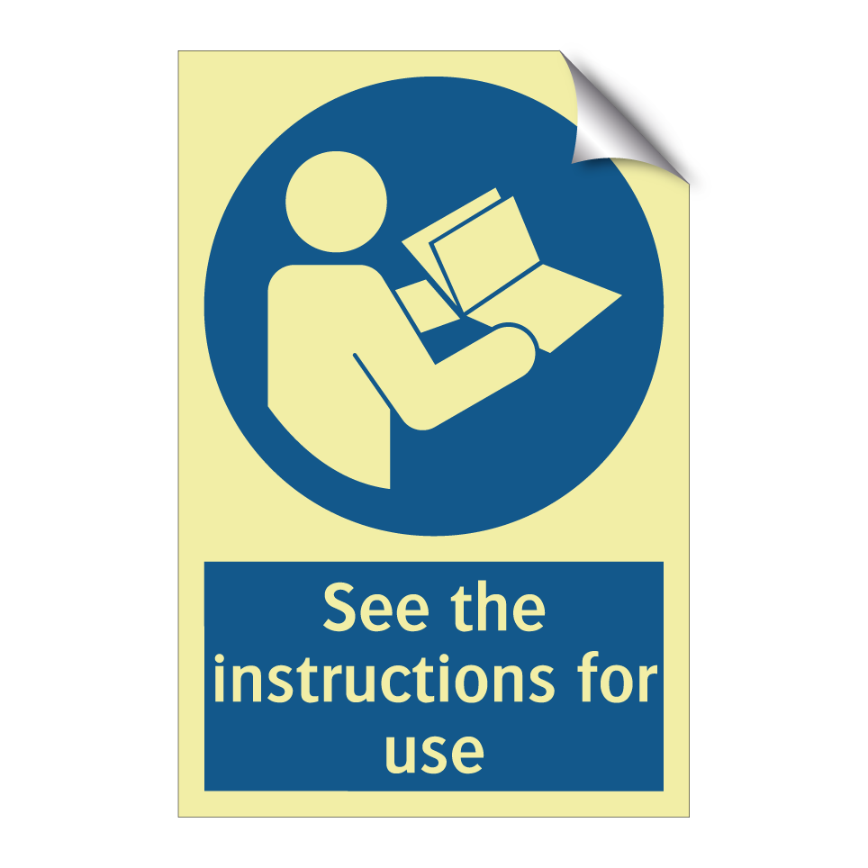 See the instructions for use