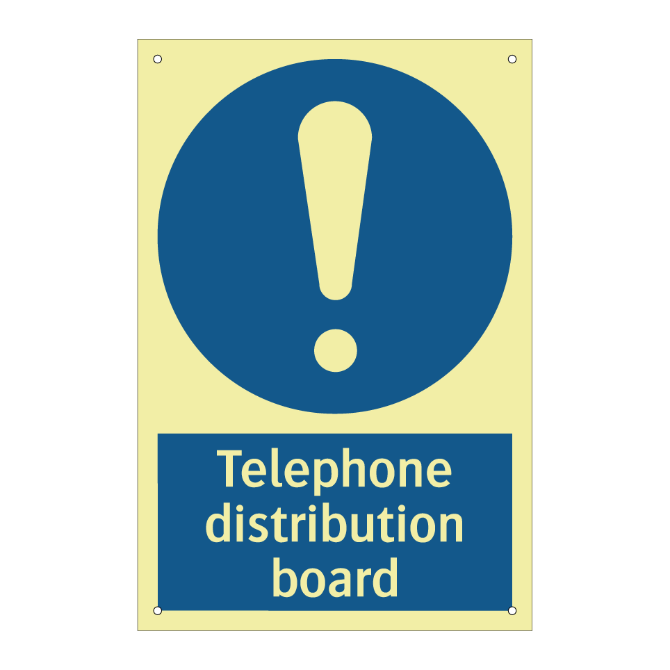 Telephone distribution board