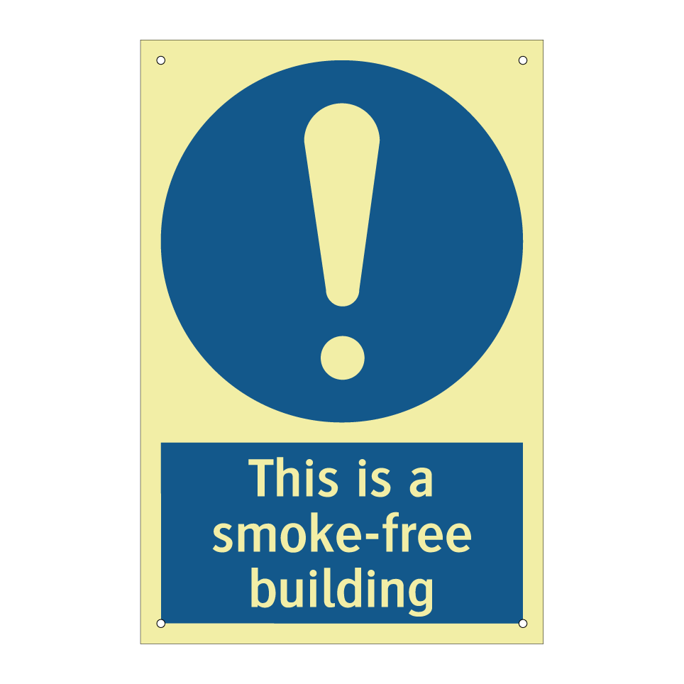 This is a smoke-free building