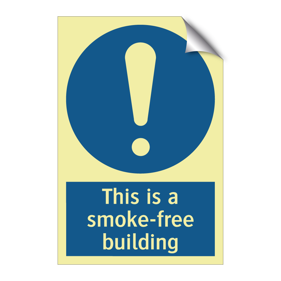 This is a smoke-free building