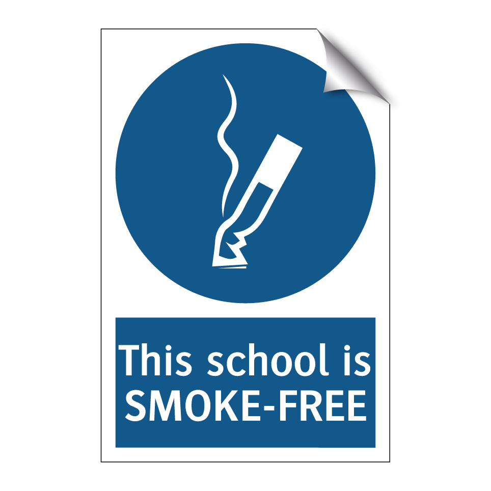 This school is SMOKE-FREE