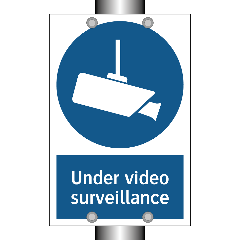 Under video surveillance