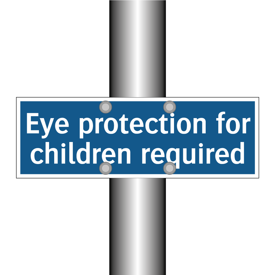 Eye protection for children required