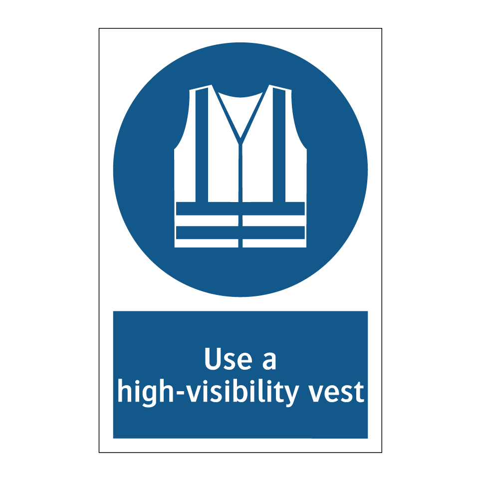 Use a high-visibility vest