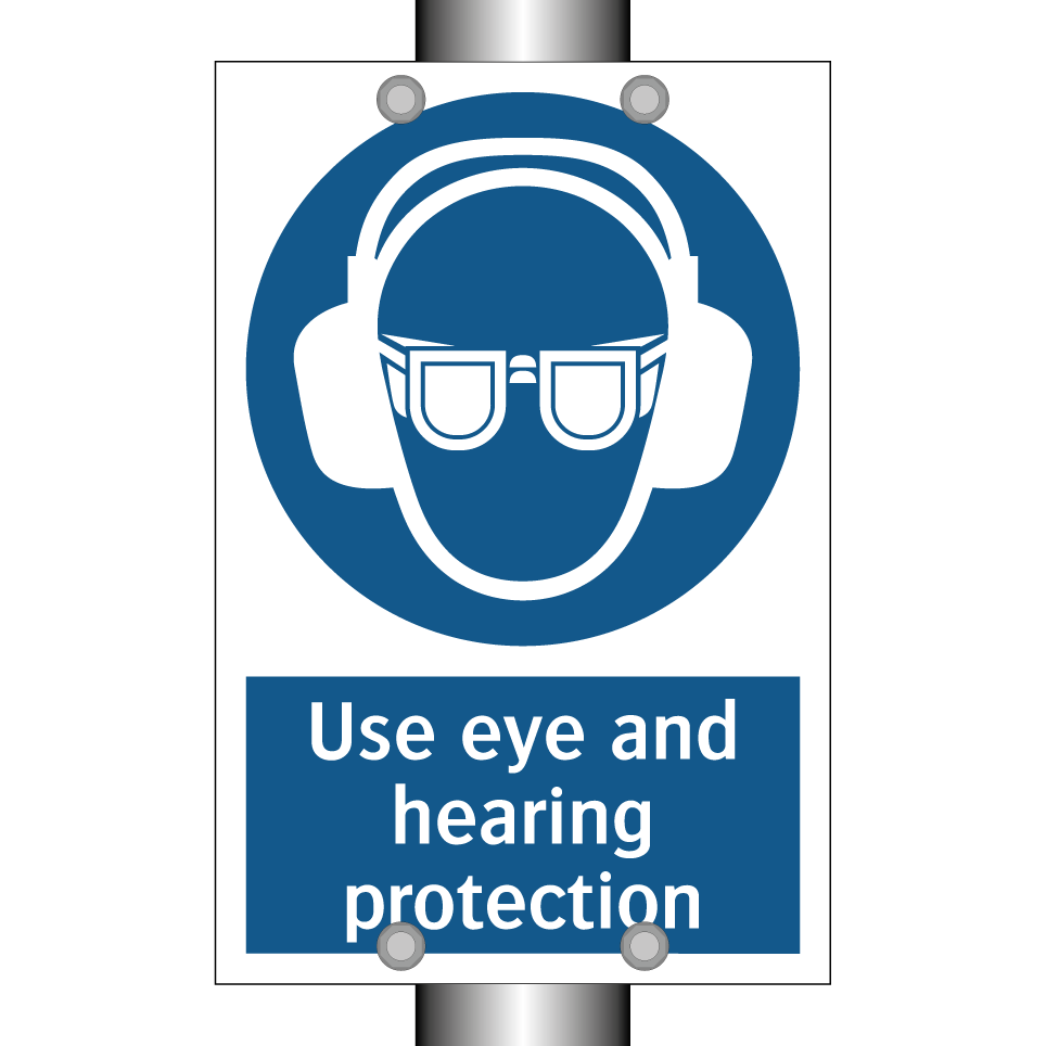 Use eye and hearing protection