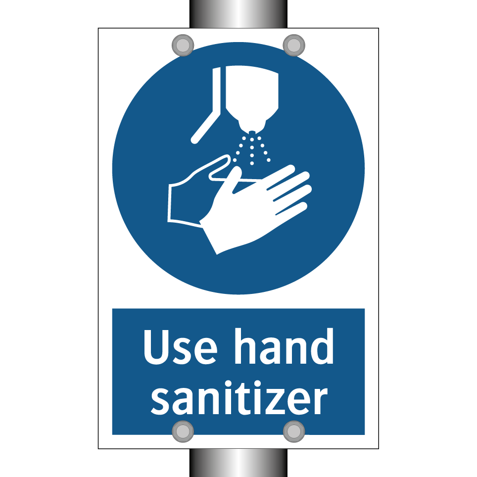 Use hand sanitizer