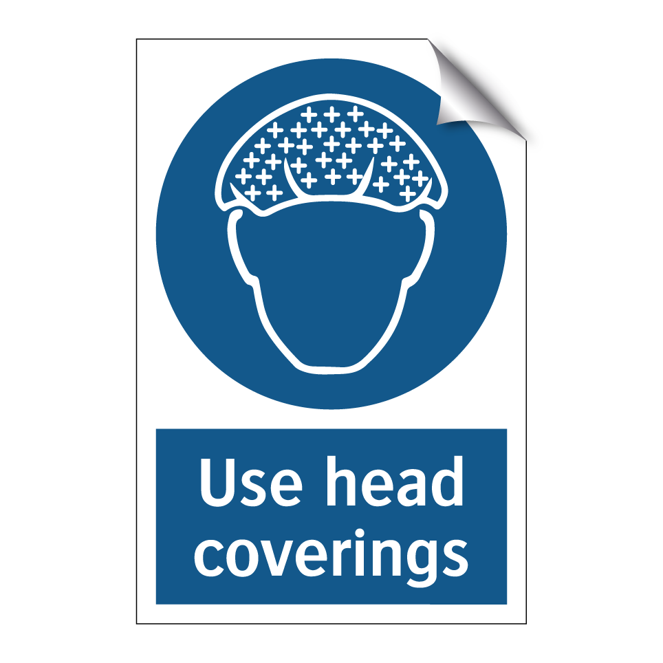 Use head coverings