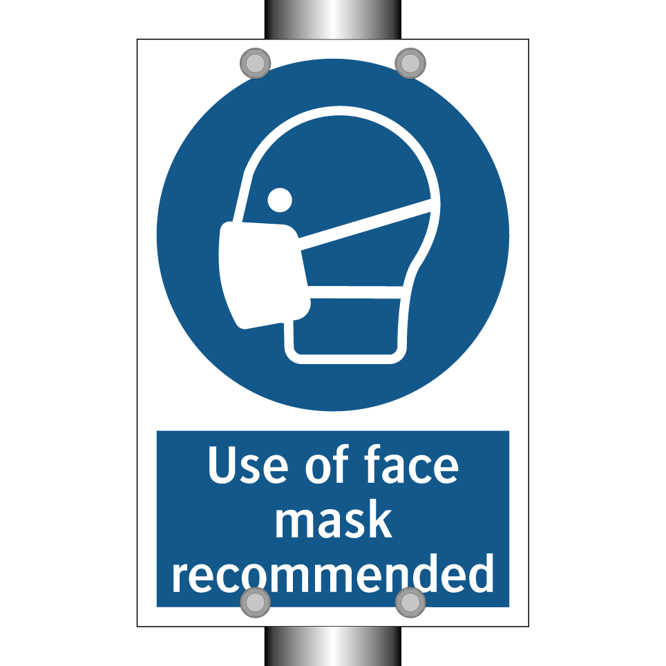 Use of face mask recommended