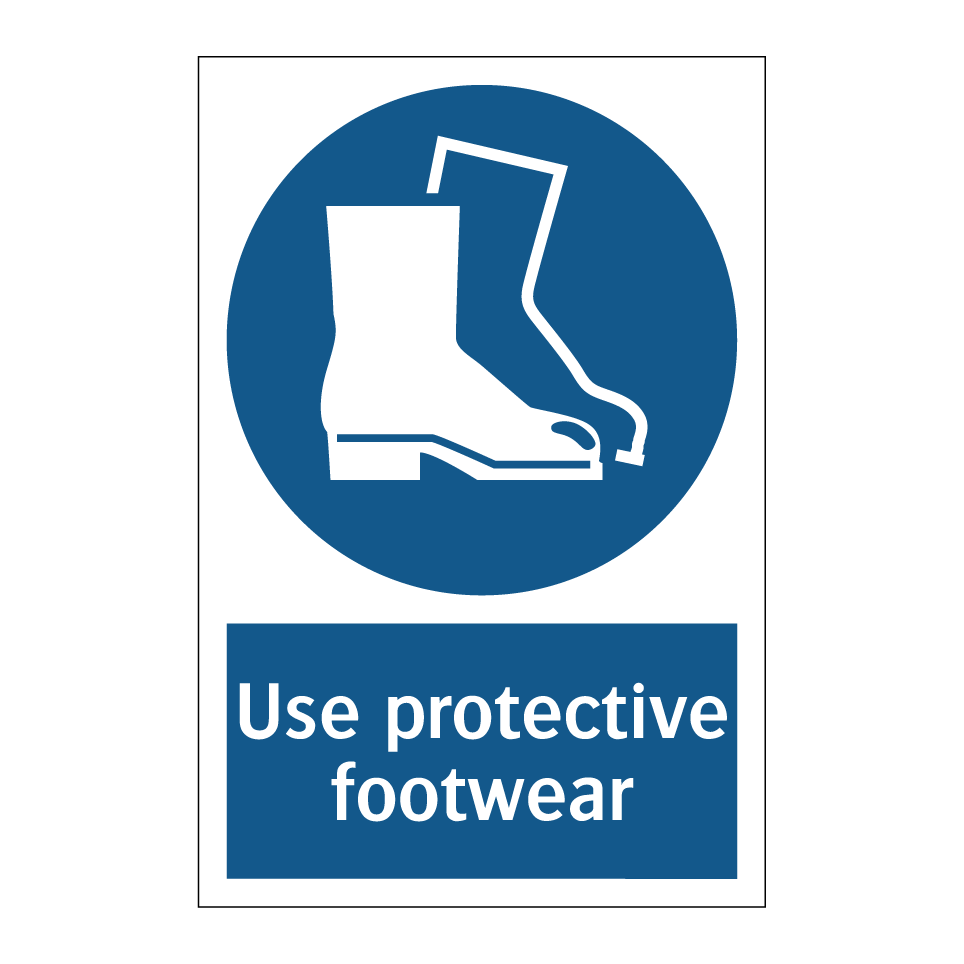 Use protective footwear