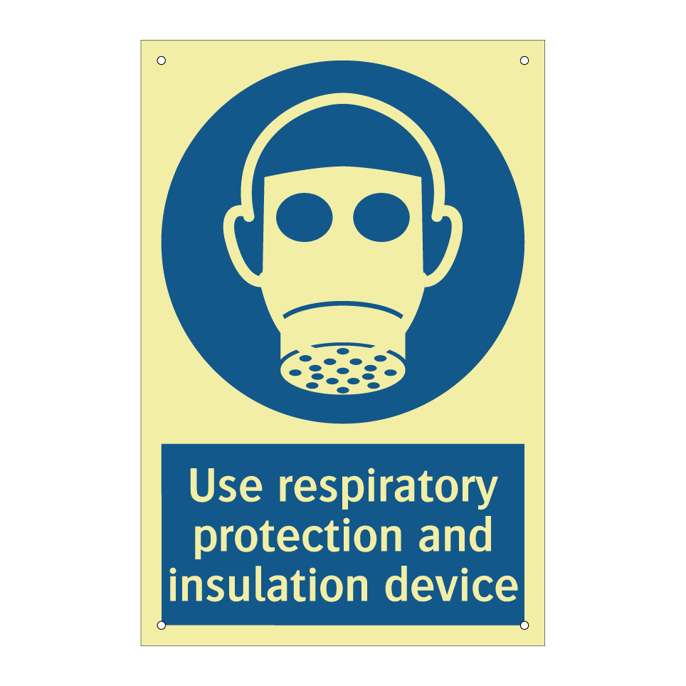 Use respiratory protection and insulation device