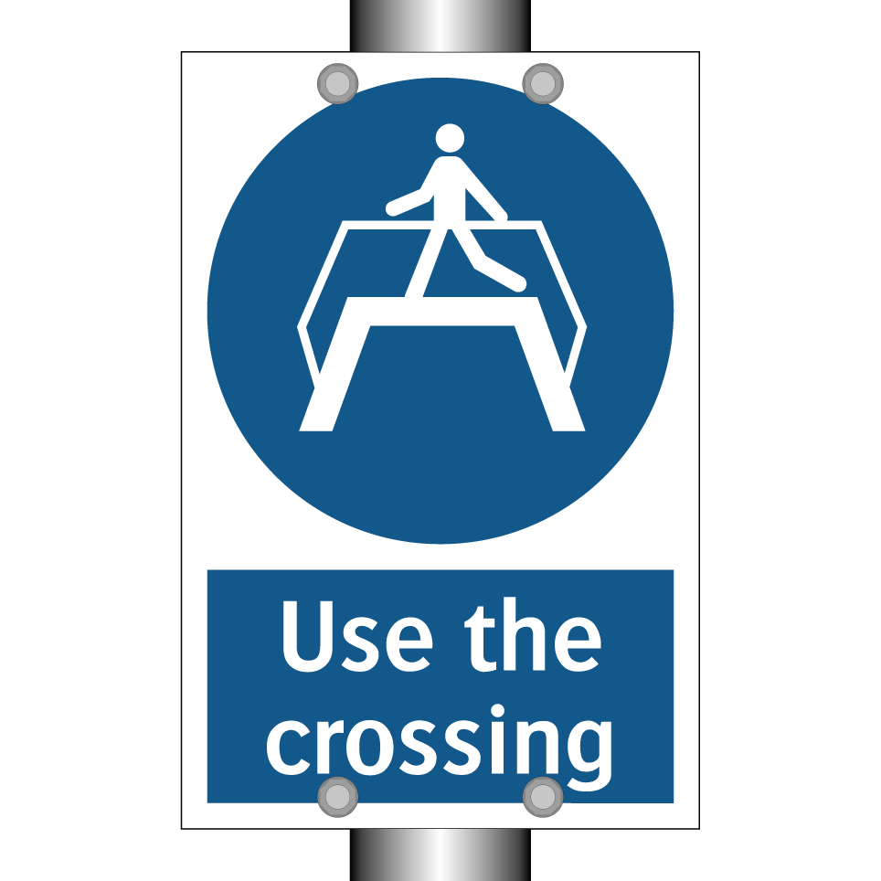 Use the crossing