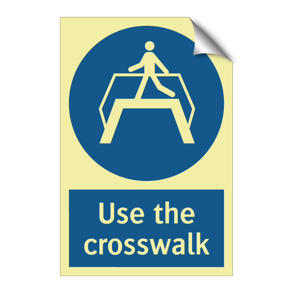 Use the crosswalk