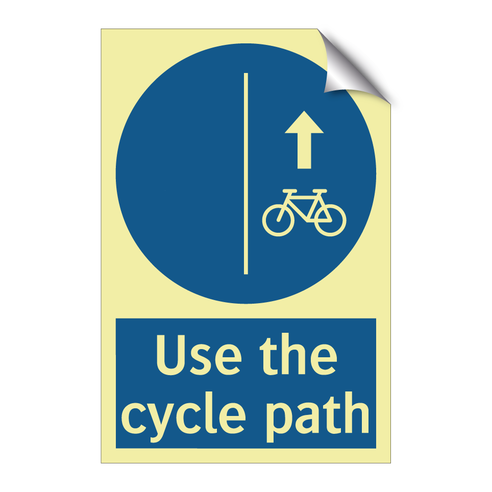 Use the cycle path