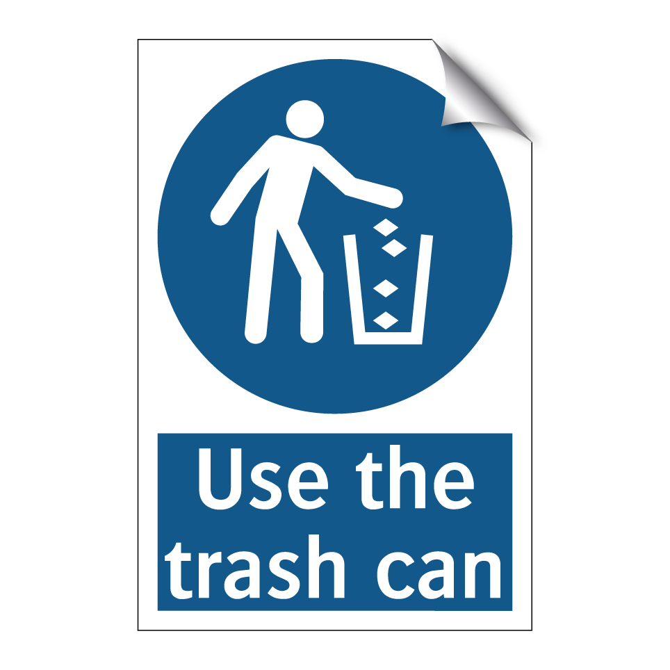 Use the trash can