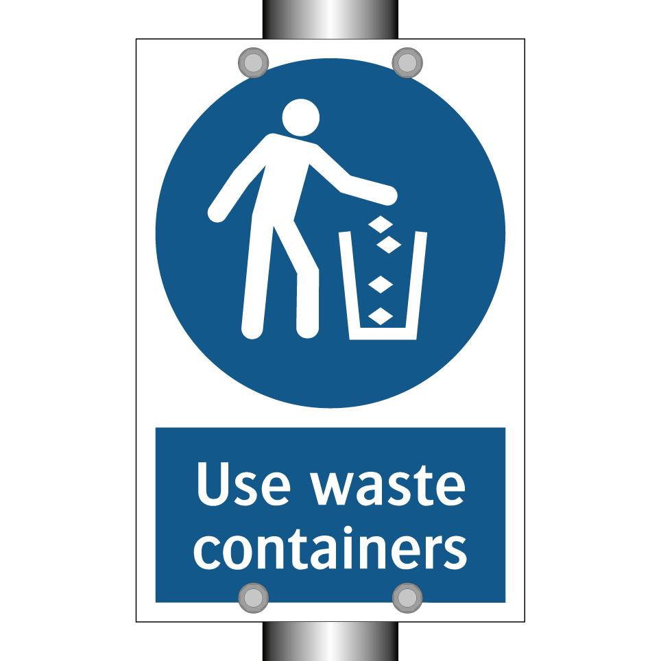 Use waste containers