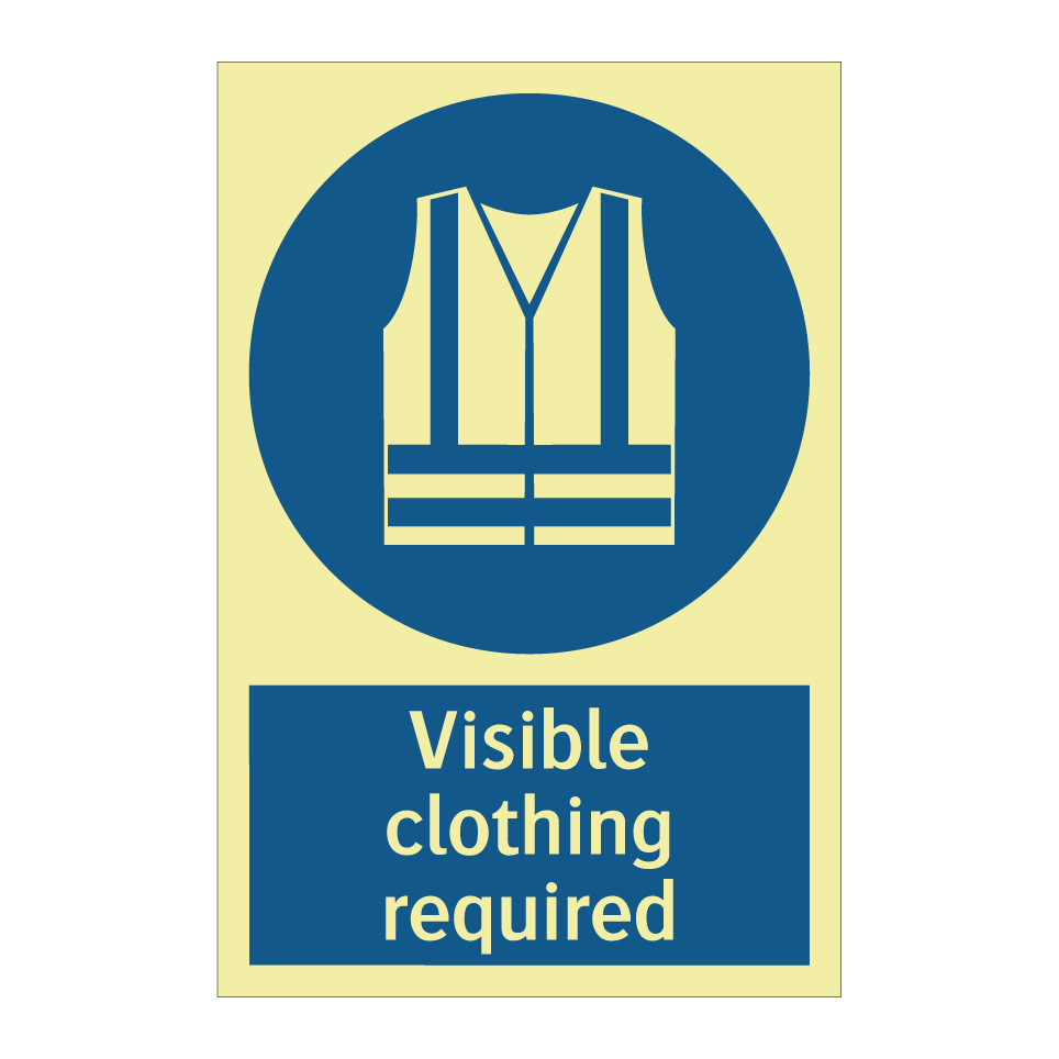 Visible clothing required