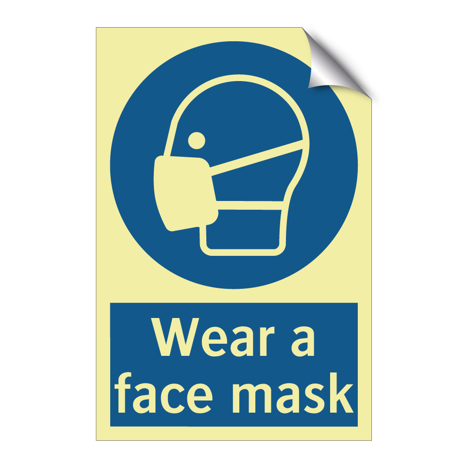 Wear a face mask