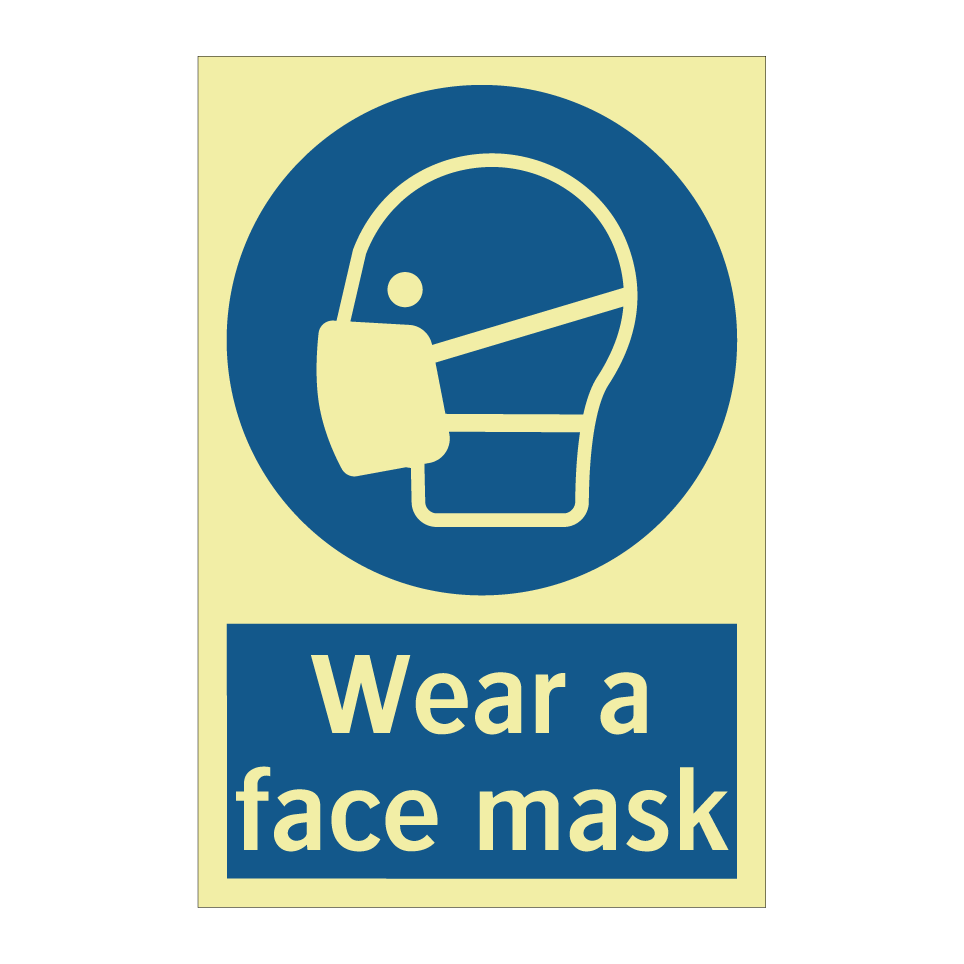 Wear a face mask