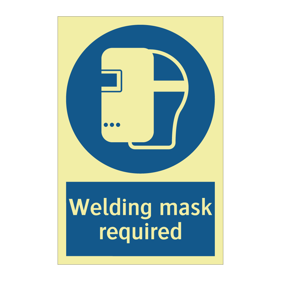 Welding mask required