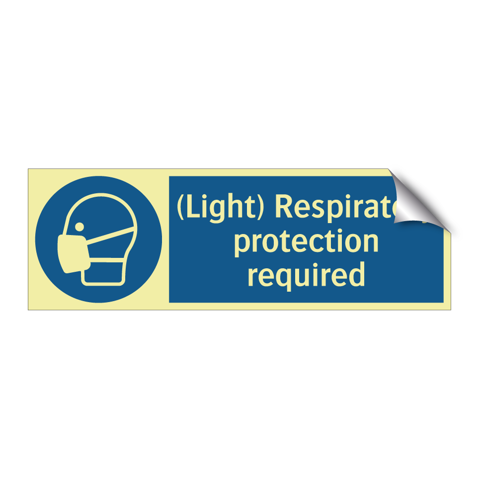 (Light) Respiratory protection required