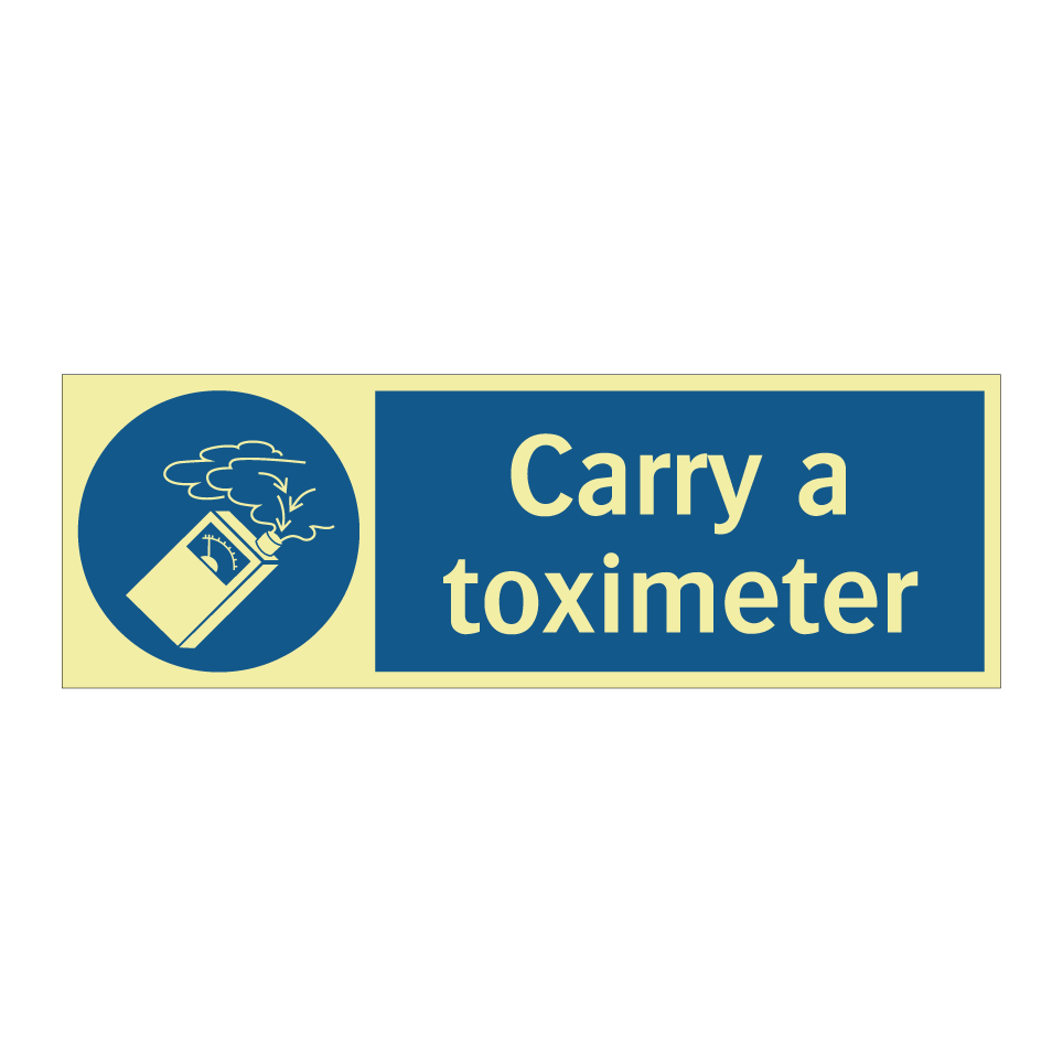 Carry a toximeter