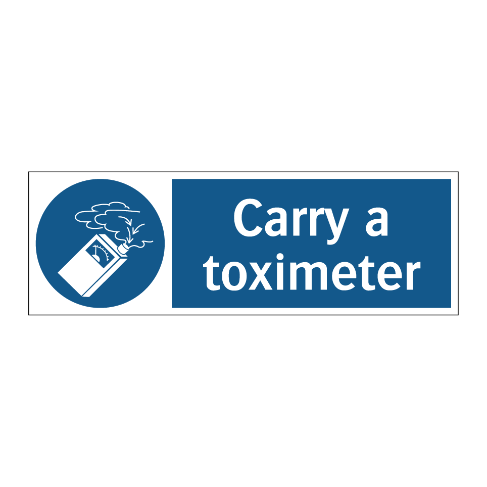Carry a toximeter