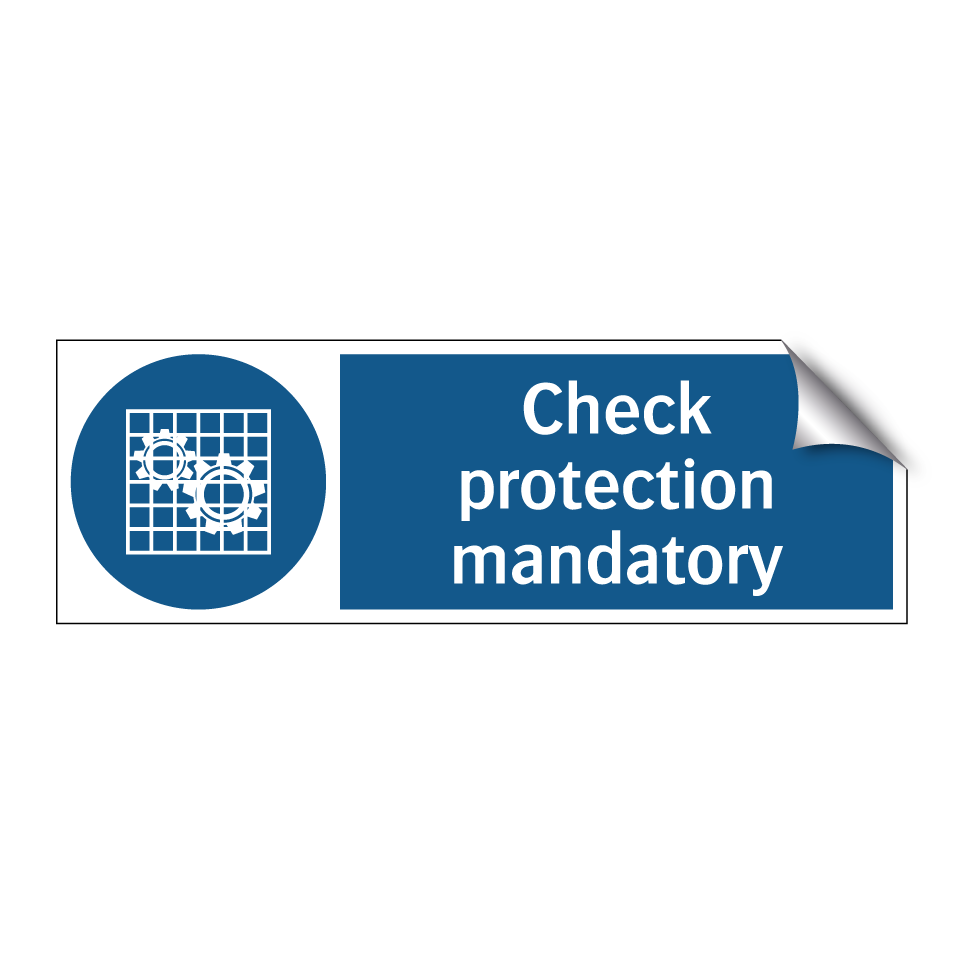 Check protection mandatory