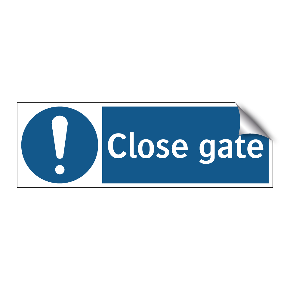 Close gate