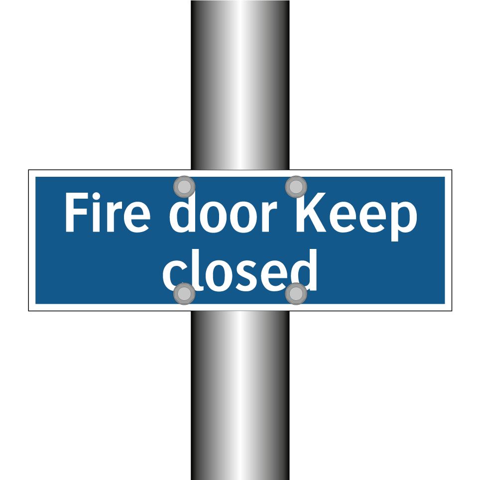 Fire door Keep closed