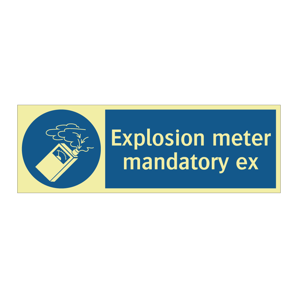 Explosion meter mandatory ex