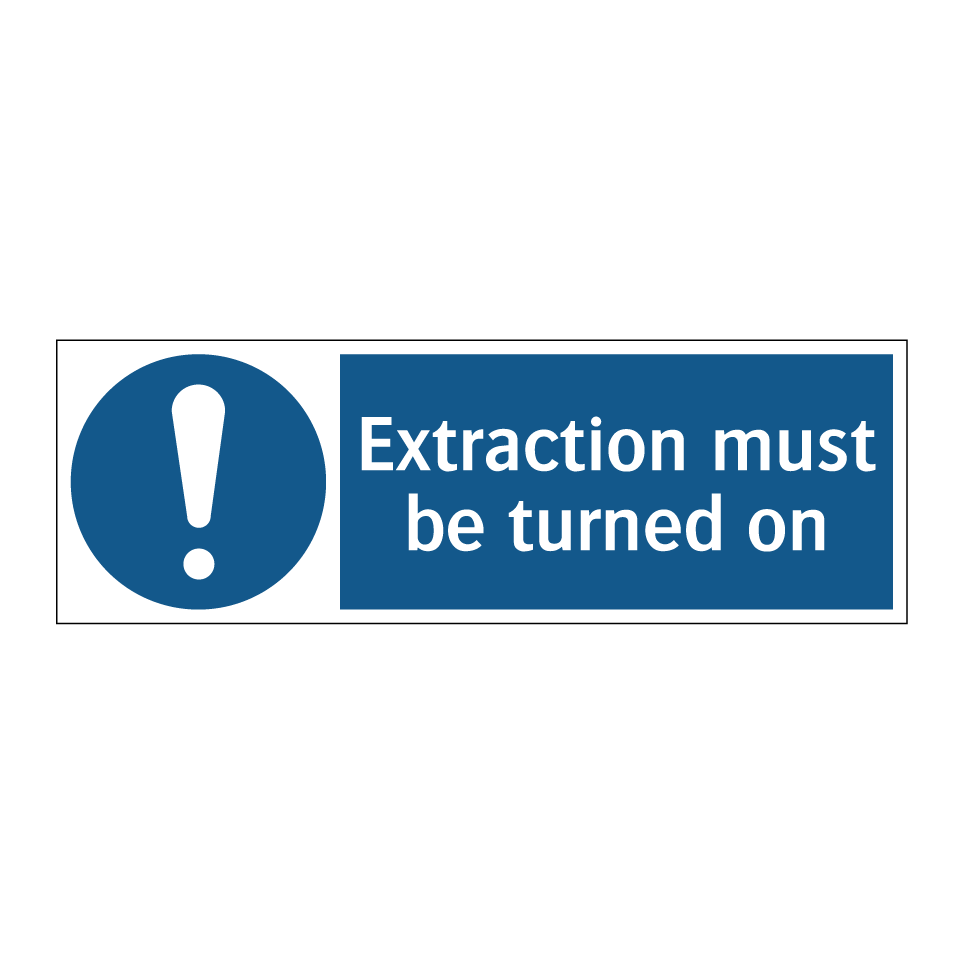 Extraction must be turned on