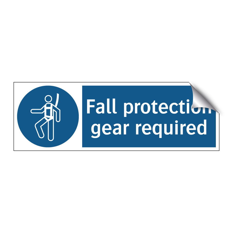 Fall protection gear required