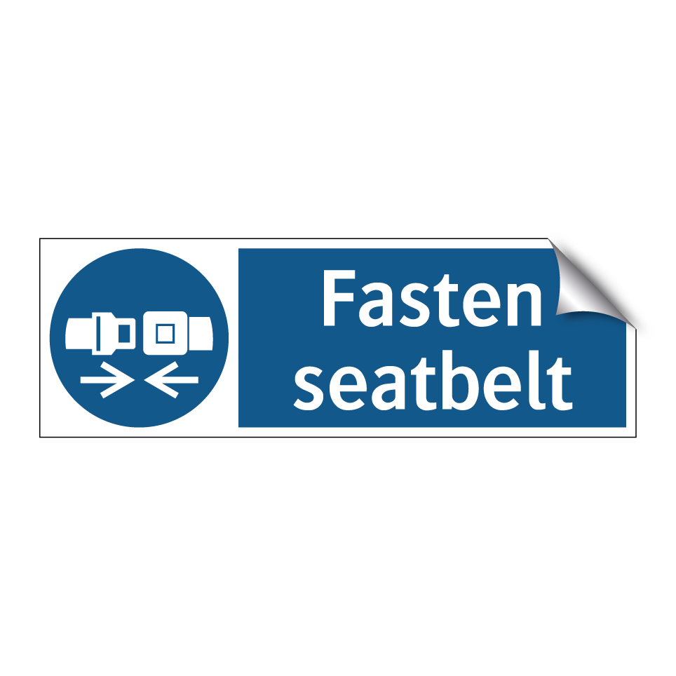 Fasten seatbelt