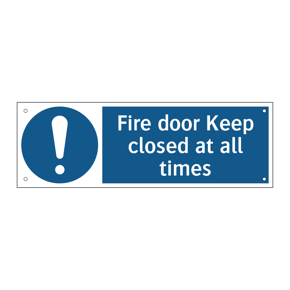 Fire door Keep closed at all times