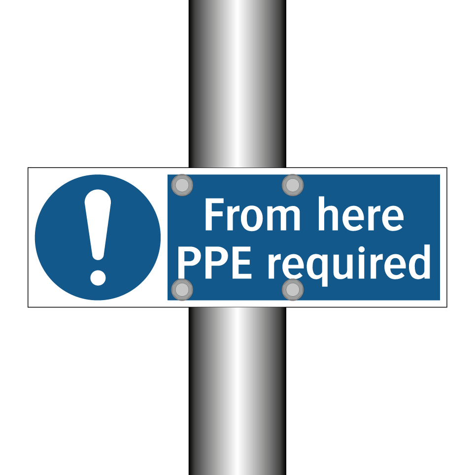 From here PPE required