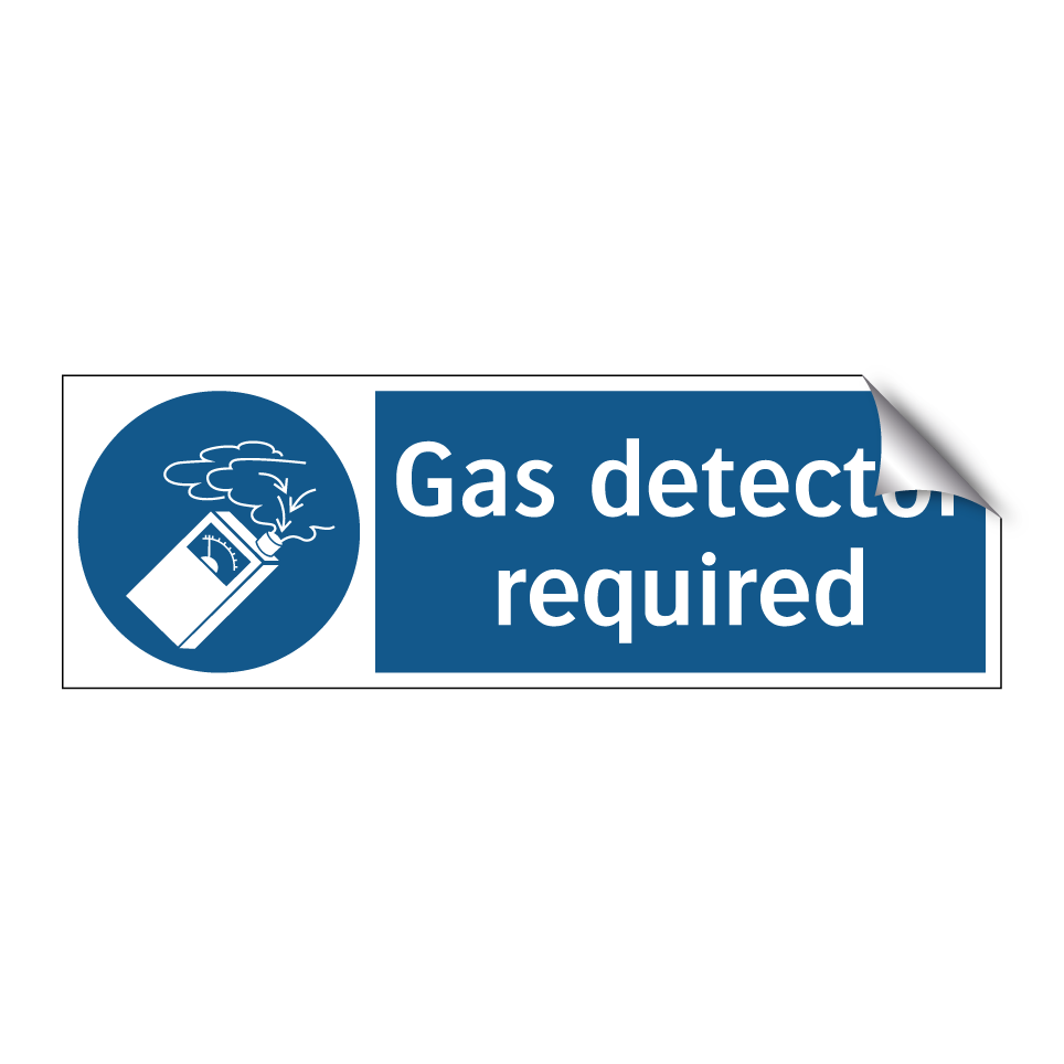 Gas detector required