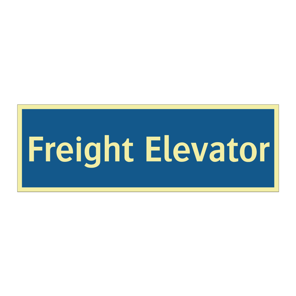 Freight Elevator