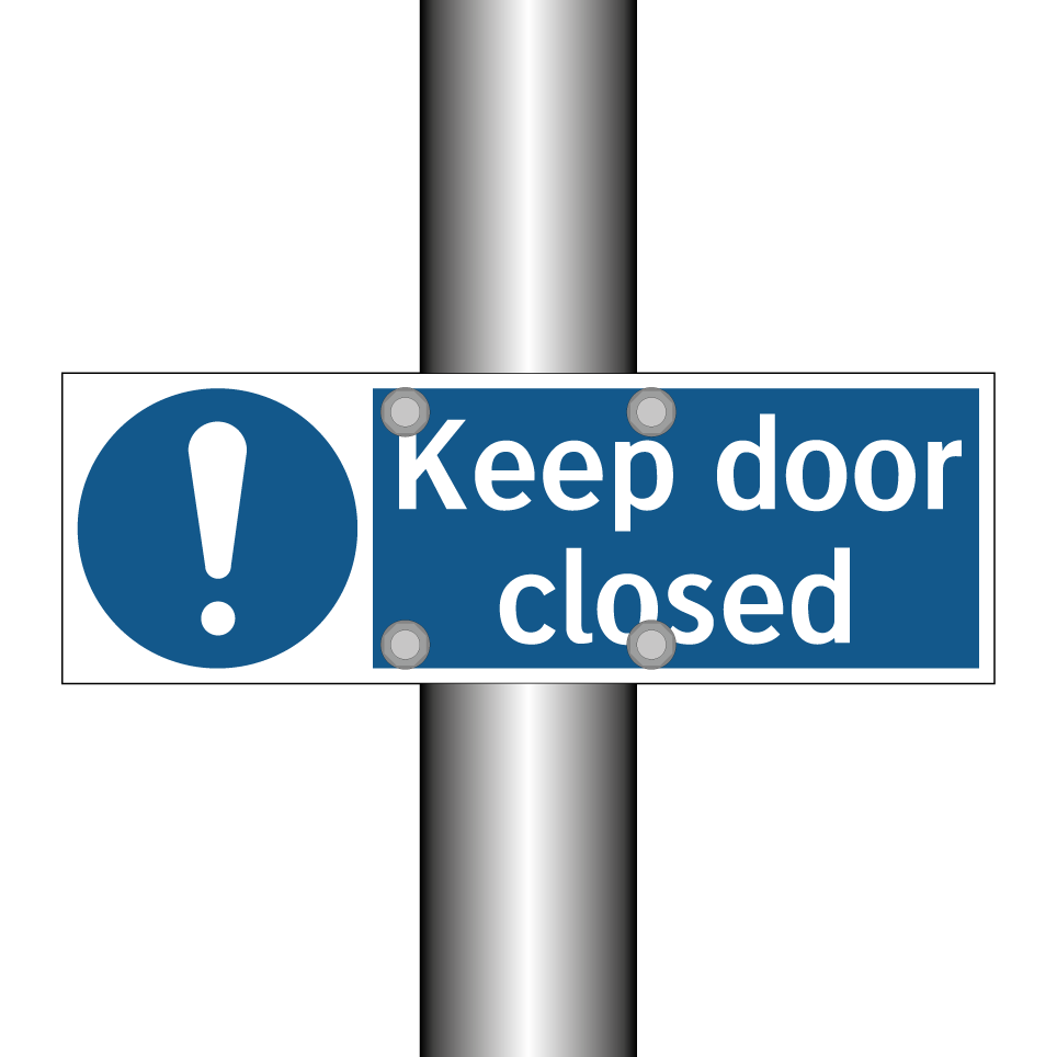 Keep door closed