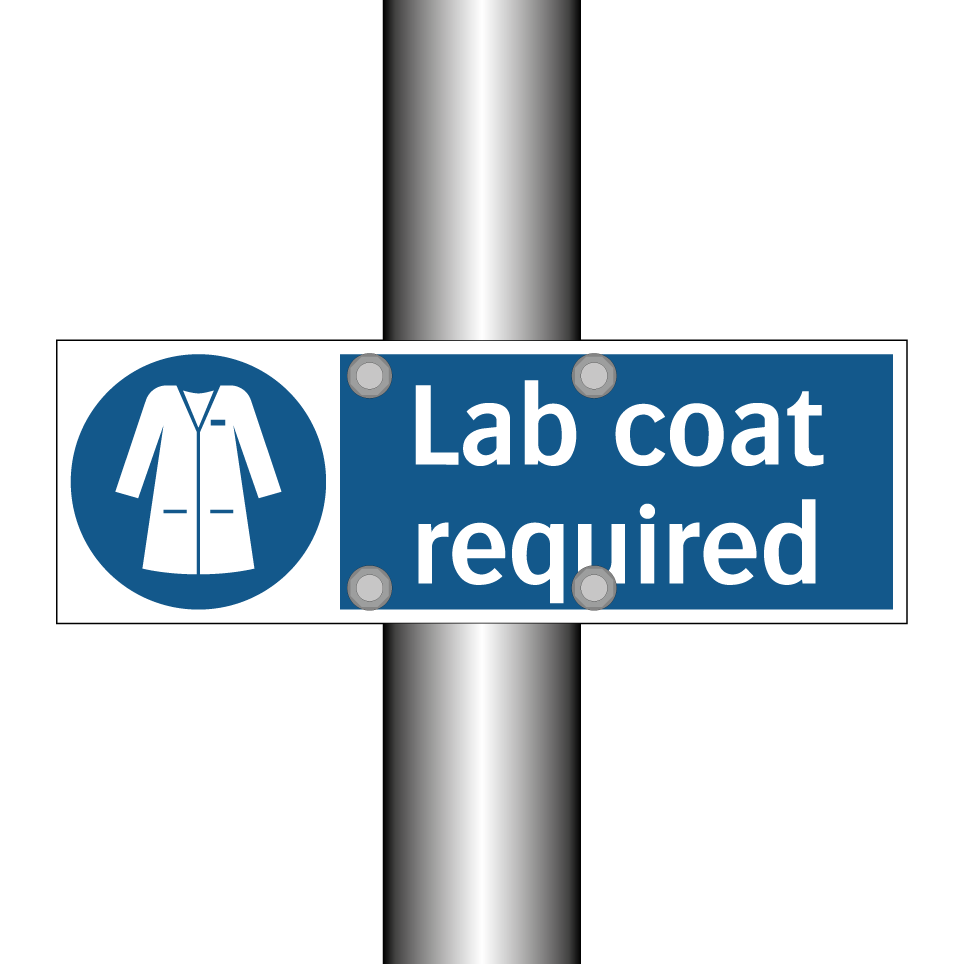 Lab coat required