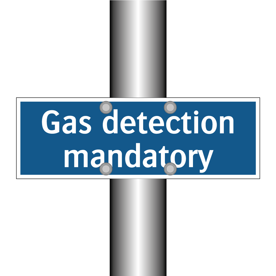 Gas detection mandatory