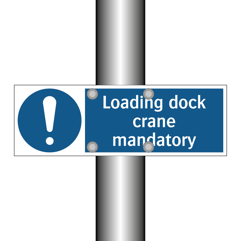 Loading dock crane mandatory