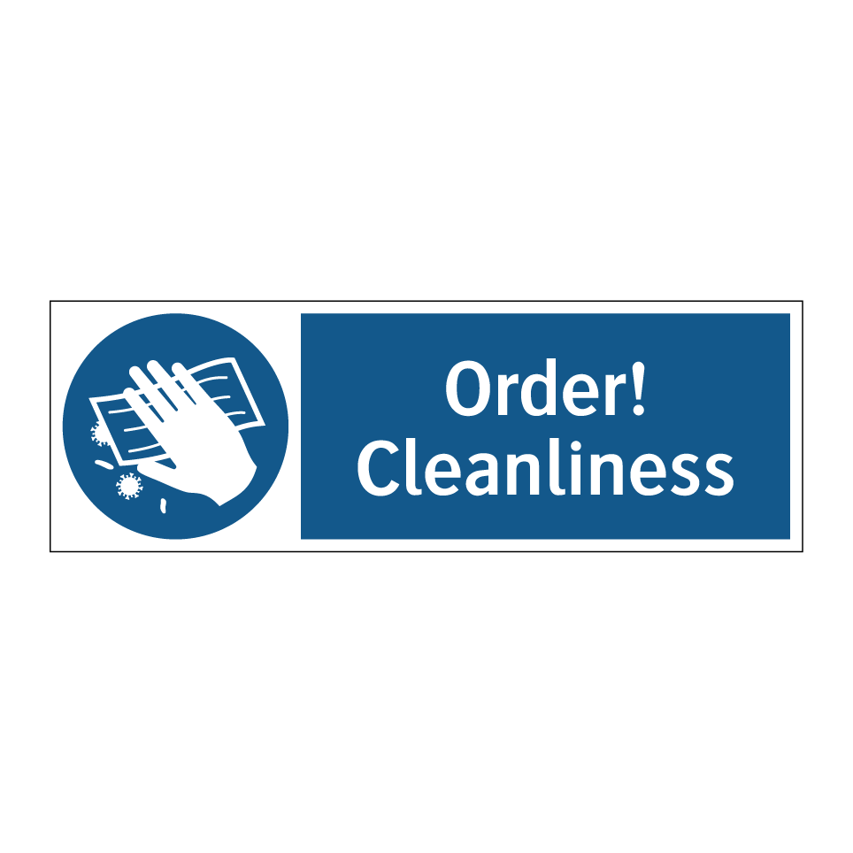 Order! Cleanliness