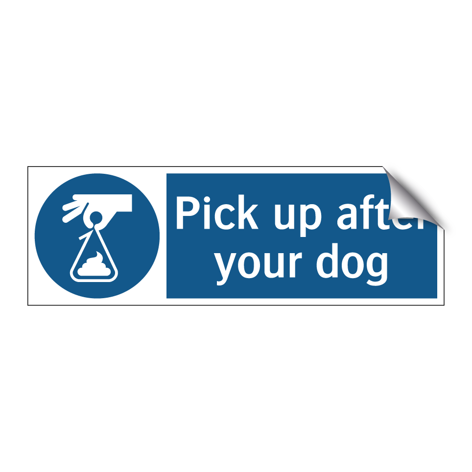 Pick up after your dog