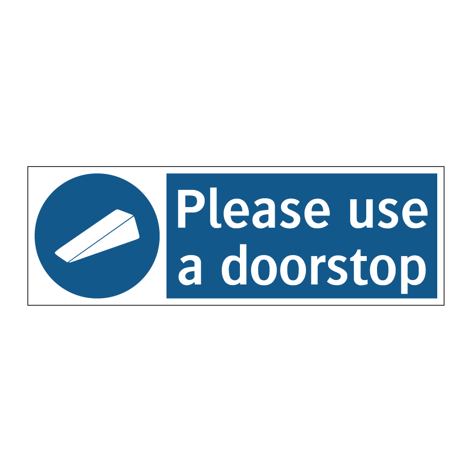Please use a doorstop