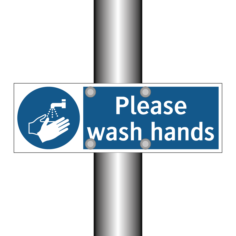 Please wash hands