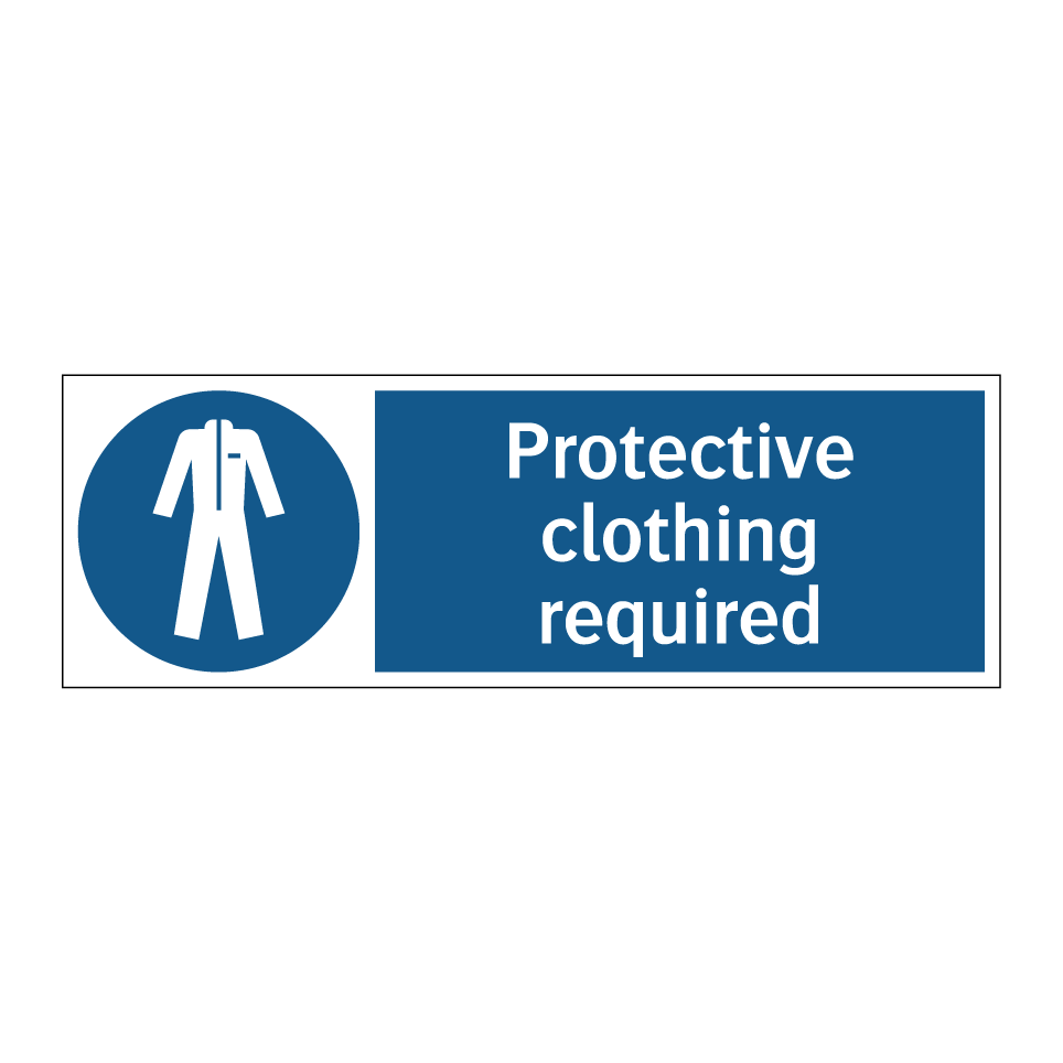 Protective clothing required