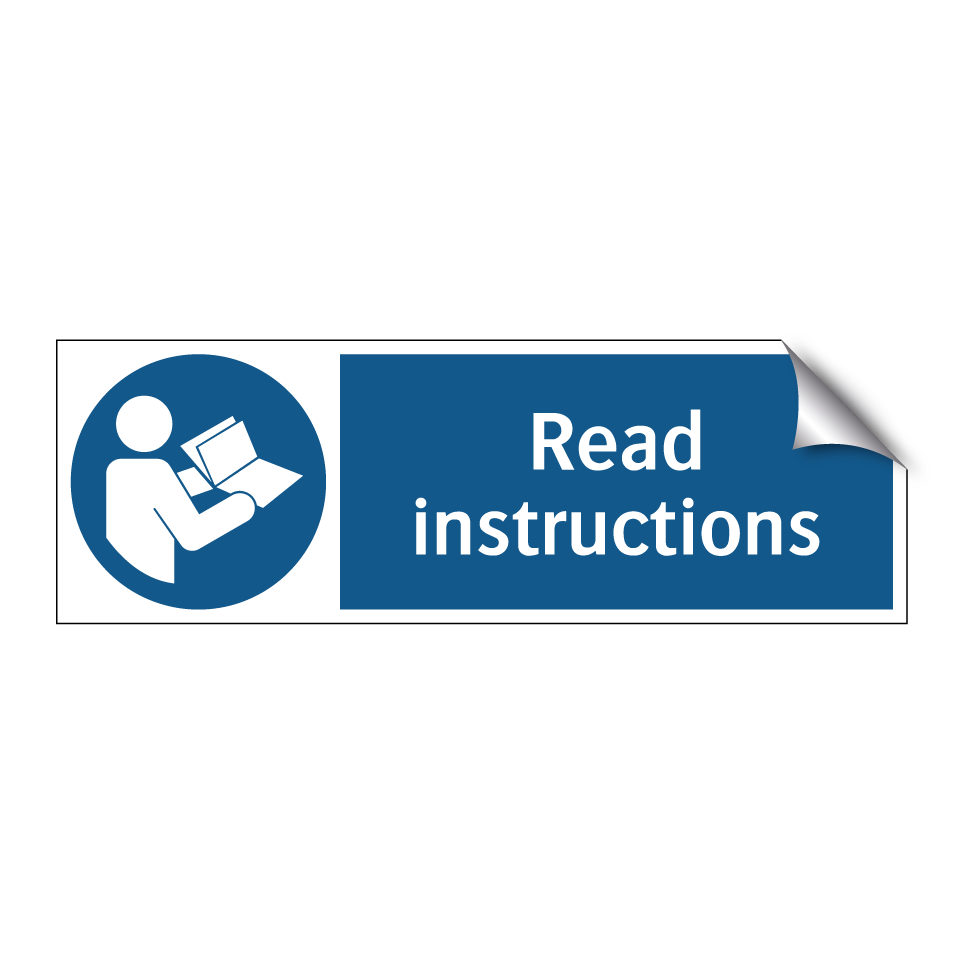 Read instructions