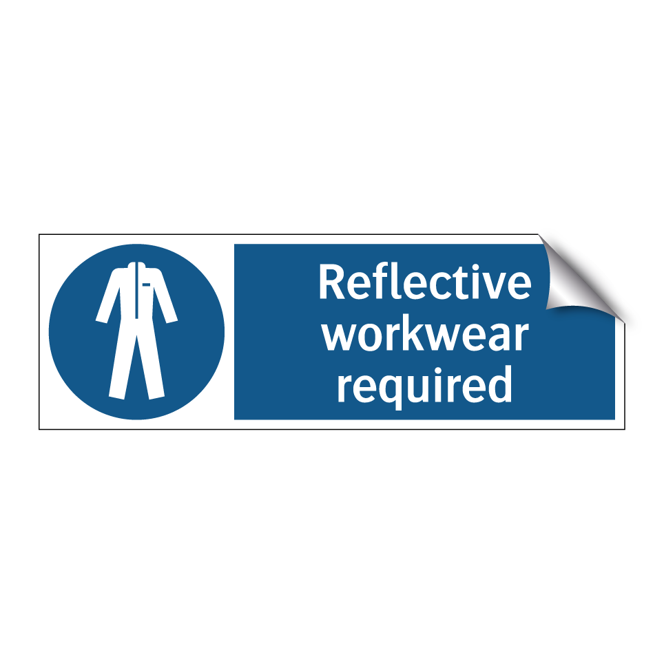 Reflective workwear required